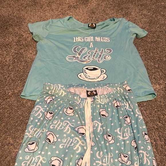 Forever Spoiled Pajama Set - Picture 1 of 6